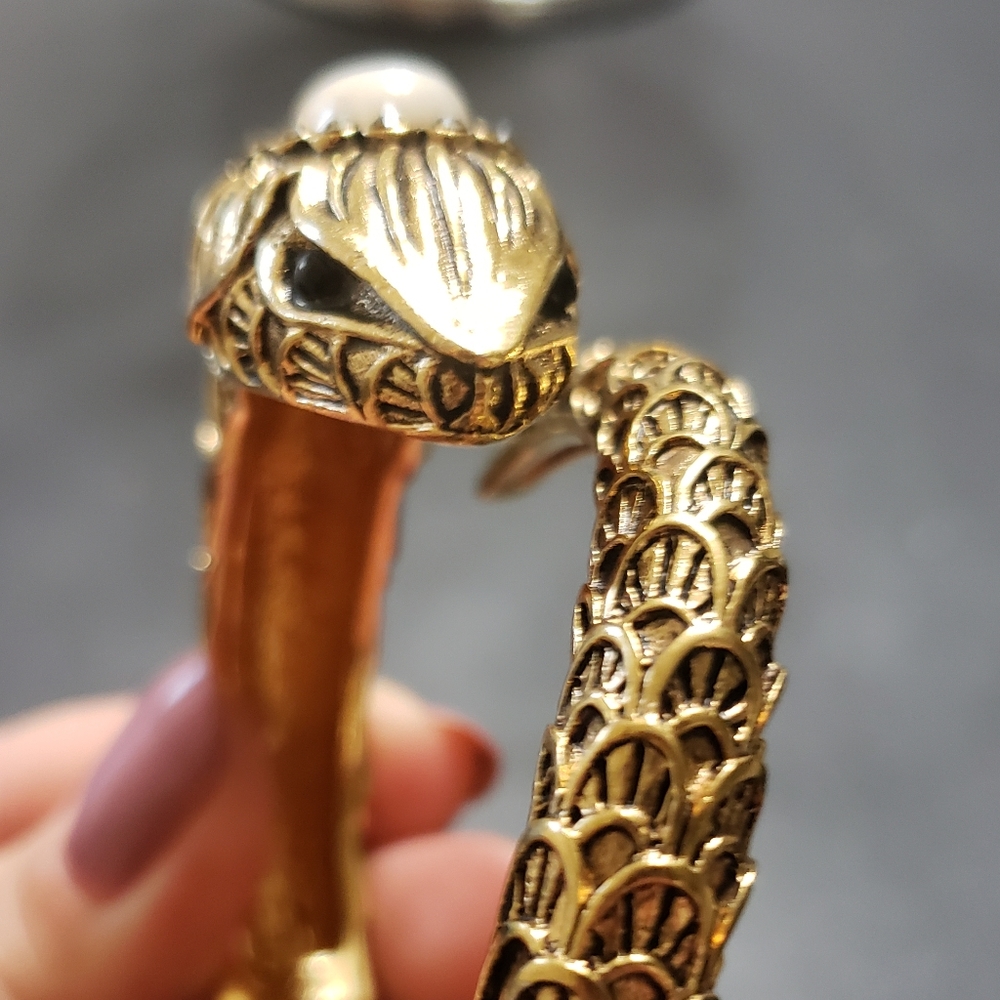 Roberto Cavalli snake bracelet 💫